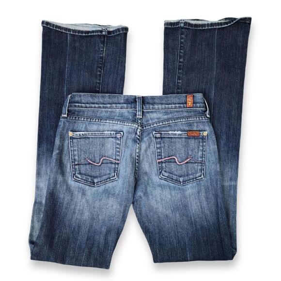 Vintage! Dark Wash Flare 7 Jeans Women's 26